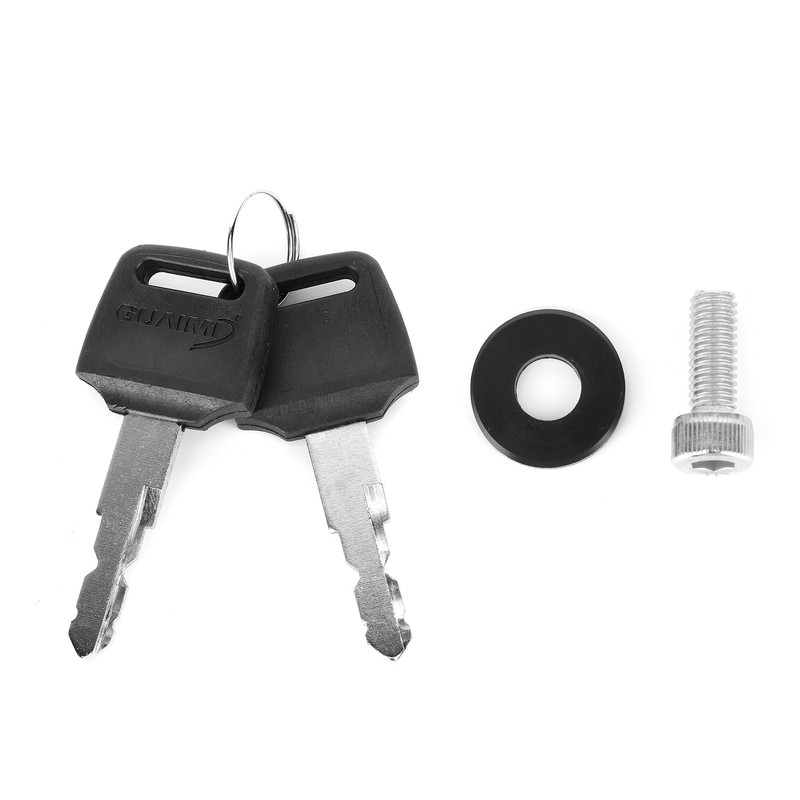 Motorcycle Helmet Lock AntiTheft Motorbike Helmet Lock Kit Fit for