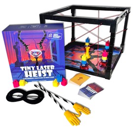 Tiny Laser Heist – Hilarious 3D Heist Game, Outsmart & Negotiate for The Loot, Fun Cooperative Board Game for Ages 12+, Perfect for Game Nights & Parties, 3-6 Players