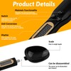 1 Unit Black Digital Spoon Scale, Precise Measurement, Hold and