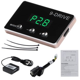 YIBEICO Throttle Response Controller, 9 Drive 9-Mode Smart Electronic Racing Accelerator for Ford Trucks F250 F350 F450 F550 Mustang Taurus Focus Expedition Mondeo Ranger Sport Discovery Mazda (861)