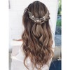 Gorais Peines de novia de cristal para el pelo de
