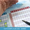 TOBJA Ships Sinking Game - A4 Pad with 50 Sheets: