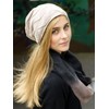 Caspar MU156 Lined Fine Knit Beanie Hat with Stylish Braided