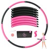 Weighted Fitness Hoop for Adults Beginners, 2lb Hula Hoop for