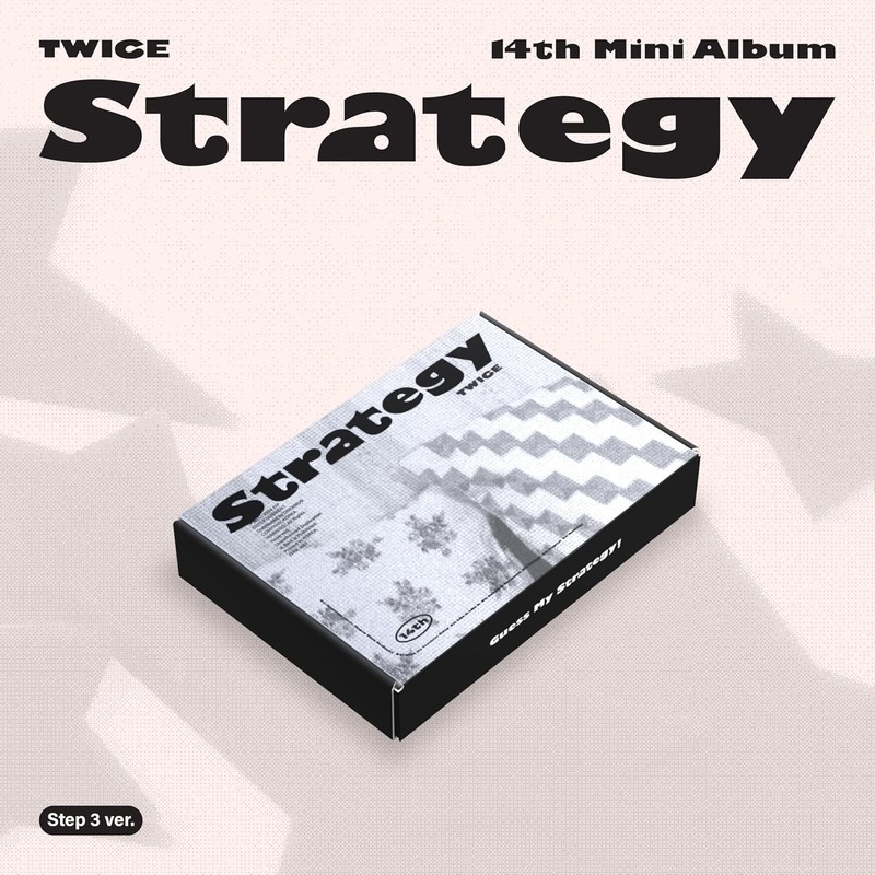 TWICE STRATEGY 14th Mini álbum versión estándar de libro de
