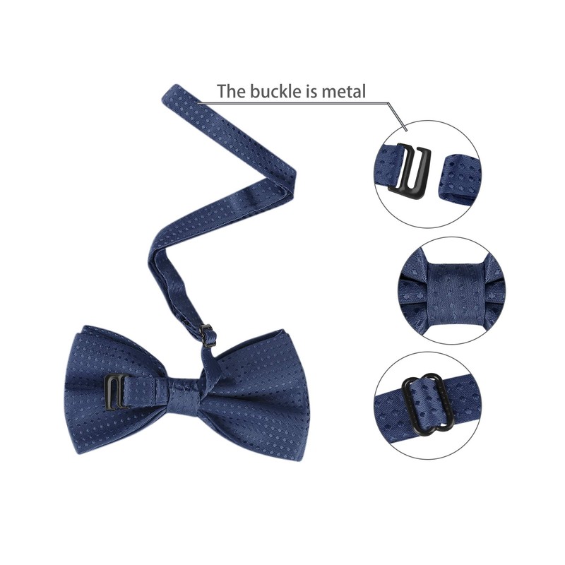 Allegra K One-Touch Bowtie, Polka Dot Pattern, Adult, Formal Bowtie,