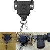 Military Tactical Gear Retractor, Molle Tactical Gear Tether, and a