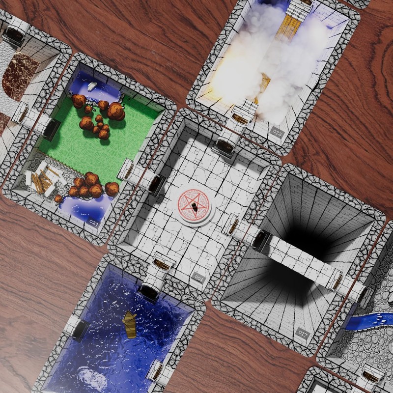 Cultzilla - The Deck of Many Rooms