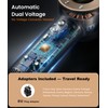 CIVEYA Dual Voltage Hair Dryer for European Travel & Home