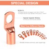 Copper Wire Lugs,Terminal Connectors,Used on AWG12 10 8 6 4