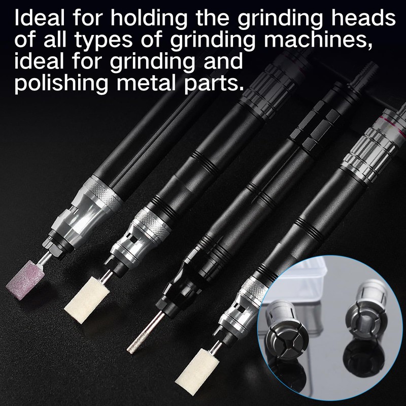 SPEEDWOX 4PCS Die Grinder Collet Adapter Chuck Collet Grinding Machine