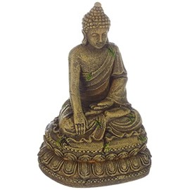 Aqua Della Bayon-Buddha Aquarium Decoration, 3-Inch, 11 x 9 x 15.5 cm