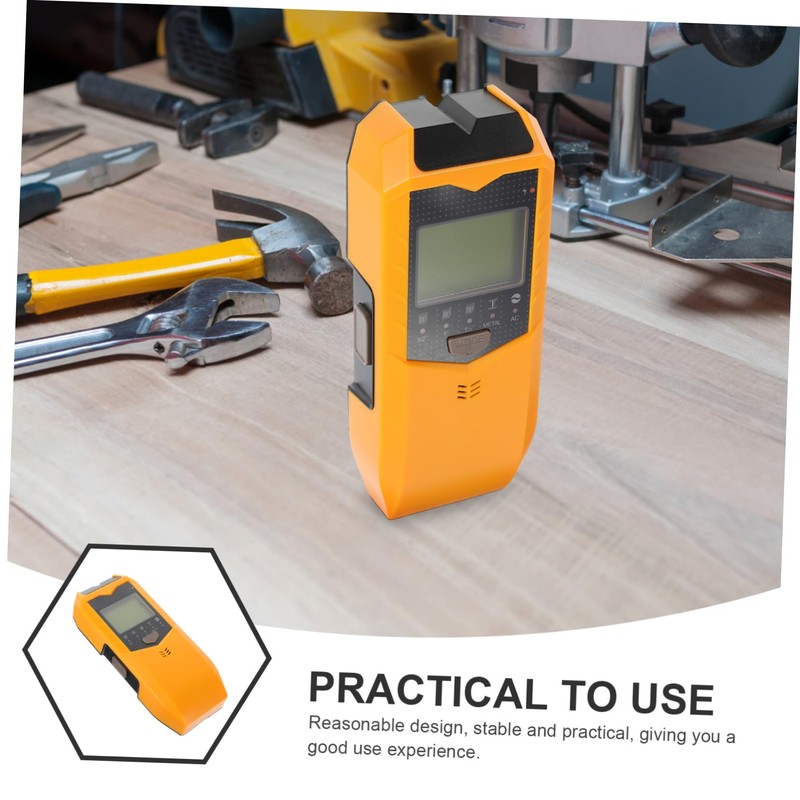 TEHAUX Wall Scanner with LCD Display Handheld Metal and Magnetic