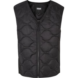 Urban Classics Women's Zipped Gilet Vest, black