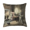 Christmas Carol - Jacob Marley The Ghost Throw Pillow