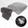 Motorcycle Rear Passenger Chopped Tour Pack Backrest Pad For Harley