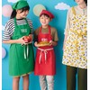 REP Kids' Apron, Notebook, Green, L