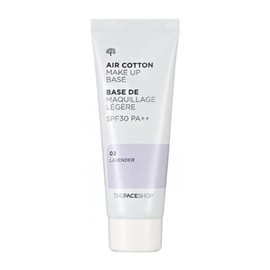 에어 코튼 메이크업 베이스 40ml(SPF30) 라벤더 색상 Air Cotton Makeup Base 40ml (SPF30) Lavender Color