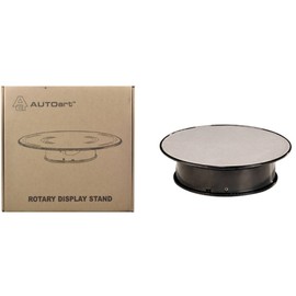 Autoart Rotary Display Turn Table 8 Inches with Silver Top 1/43, 1/64, 1/32, 1/24