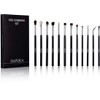 Eye Makeup Brush Set by Impora London. Includes - Eyeshadow
