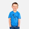 Inkopious Tyrannosaurus Rex Dinosaur Toddler T-Shirt 2T Grey