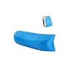 Inflatable Lounger, Lazy Air Sofa with Headrest Waterproof Couch Bed