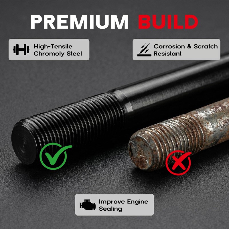 208-4305 Cylinder Head Stud Bolt Kit for Honda Civic 1996-2000