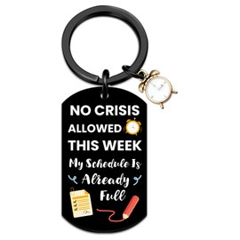 Employee Appreciation Gifts Funny Office Gift for Coworker Leader Boss Appreciation Gifts for Women Manager Supervisor Leader Administrator Coworker Employees Funny Sarcastic Gift Keychain