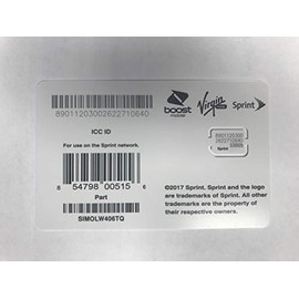 Sprint Sim SIMOLW406TQ