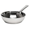 Ecolution Classic Stainless Steel Fry Pan, Professional Quality Sauté, Encapsulated