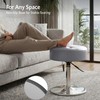 Youtanic Vanity Stool with Adjustable Height, 360°Swivel Ottoman Chair for