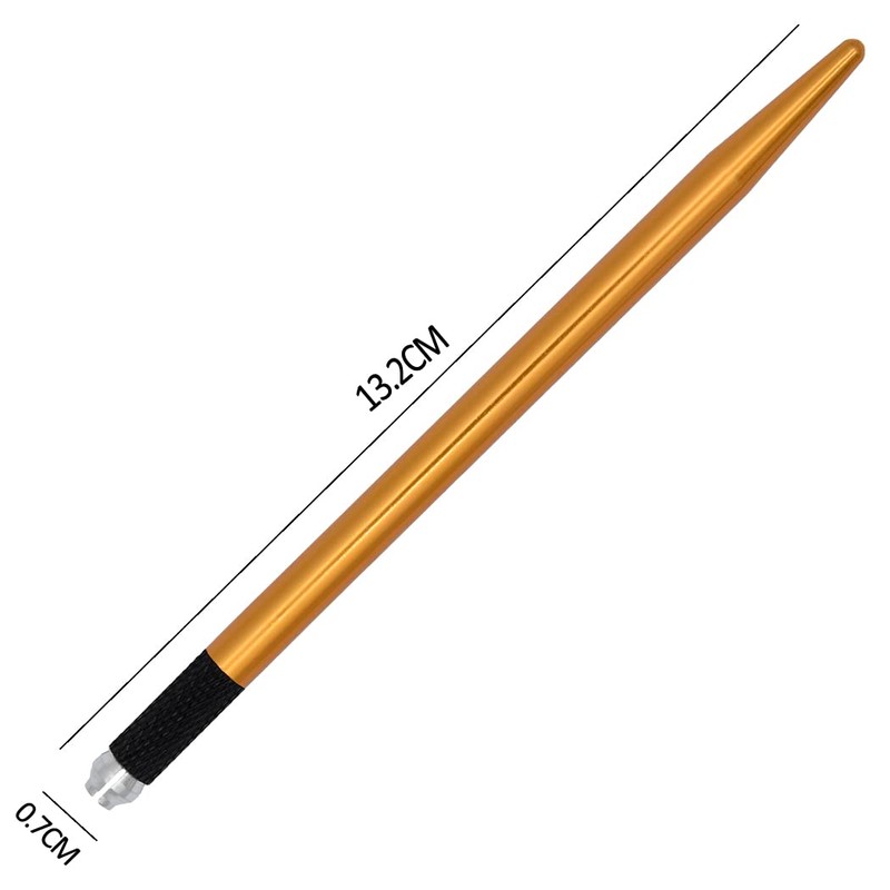 XIAOYU 10 Pieces Microblading Pens Kit Light Manual Fog Tattoo