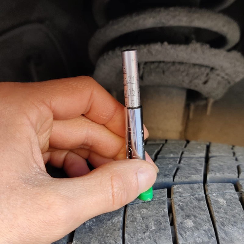 2 x PCL Tyre Tread Depth Gauges MOT VOSA Approved