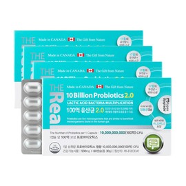 formulaThe Real (nutritional supplement) The Real 10 billion Lactobacillus 2.0 500mg 60 capsules 4 boxes total 8 month supply of probiotics / 더리얼 100억 유산균 2.0 500mg 60캡슐 4박스 총8개월분 프로바이오틱스