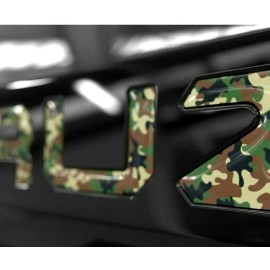 AFX 3D CAMOUFLAGE RAISED DOMED TAILGATE LETTER FOR 2022 2023 2024 2025 MODEL US MADE