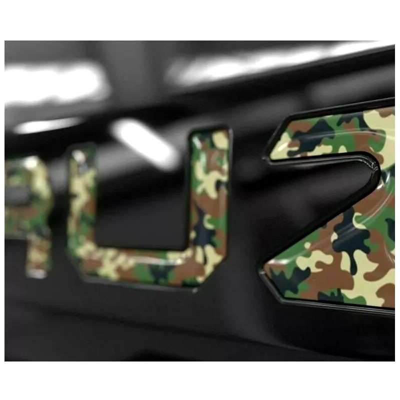AFX 3D CAMOUFLAGE RAISED DOMED TAILGATE LETTER FOR 2022 2023