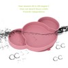Baby Suction Plate Silicone Thick Edge Skid Resistance Cute Bear