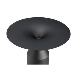 Bloomy Lotus Leaf Ultrasonic Aroma Diffuser, Space Grey | Artfully Designed & Inspired by Nature | Whisper-Quiet Operation, Ambient LED Lighting, Long Misting Times, BPA-Free