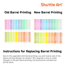 Shuttle Art Tempera Crayons 20 Colors Pastel Set, Quick-Drying, Washable with Water, Tempera Paint Sticks, Retractable, Safe, Washable, Break-Resistant, Graffiti, Coloring, Can be Used on Paper/Glass