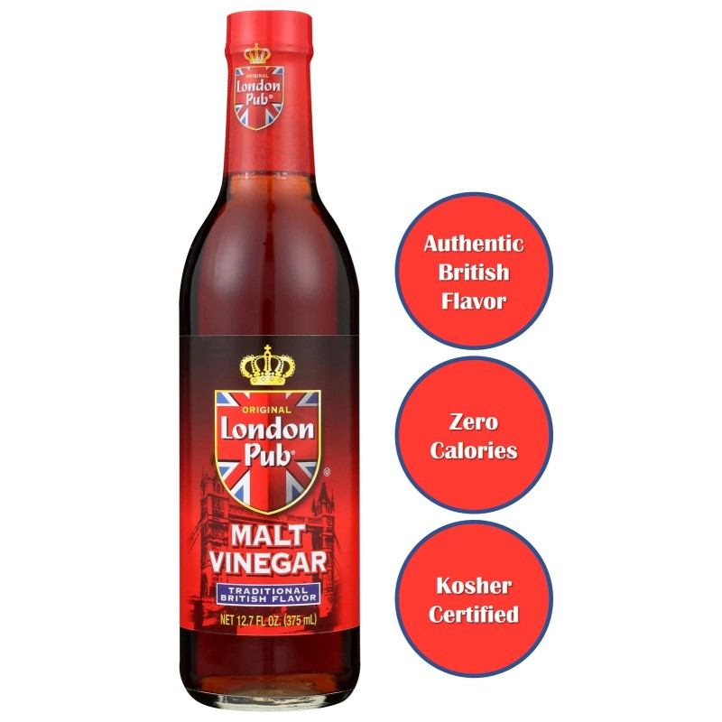 London Pub Malt Vinegar 12.7 Oz(pack Of 2)