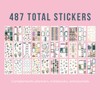 Happy Planner Sticker Pack for Calendars, Journals, and Diary Planners,