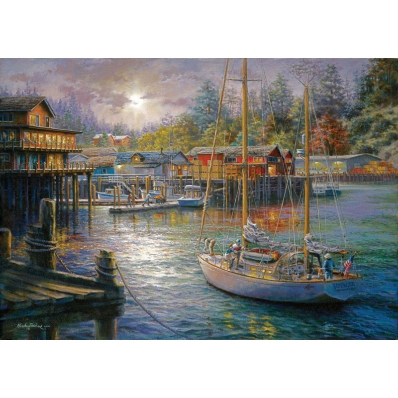George Harbor by Nicky Boehme 2000 Piece Puzzle