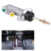 Qiilu Handbrake Master Cylinder, Aluminum Alloy Car Brake Clutch Master