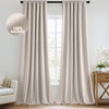 MIULEE 100% Blackout Curtains 96 Inch Long 2 Panels Set