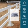 3.1x3.1" Metal Post Caps, 10 Pcs Fence & Deck Post