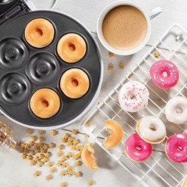 Innovaciones Mini Máquina Para Hacer Donas 7espacios Electrica Mini Donas