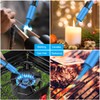 Torch Lighters 2 Pack Adjustable Jet Flame Butane Lighter, Refillable