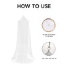 Mosquito Net with Hooks, Single Bed Double Bed Children Bed