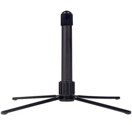 ROCHIX 1890 Portable Flute Stand Foldable Flute Stand Metal Base, 4-Leg Flute Stand for Flute Piccolo
