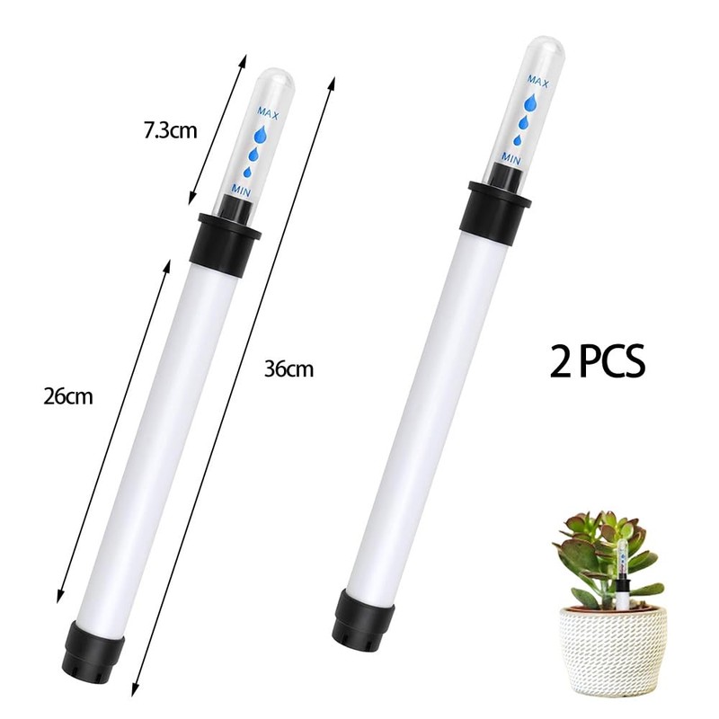 HXHWKEN Pack of 2 Water Level Indicators Practical Plastic Watering
